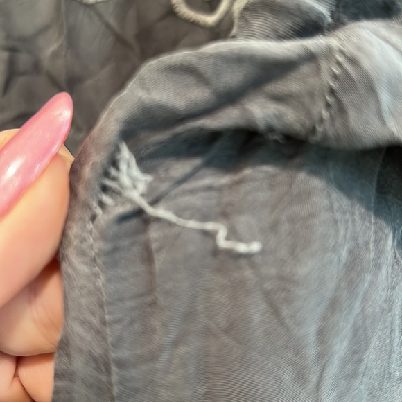 Johnny Was Gray Embroidered Blouse 👚 - Picture 12 of 13